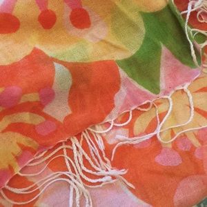 Lilly Pulitzer cashmere scarf